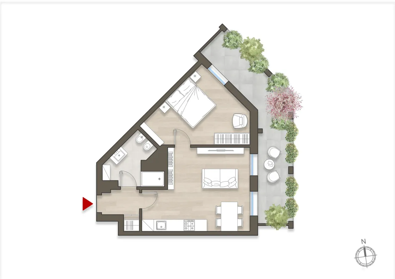 living - Azario 1 - Living - Dils - Planimetria - 1