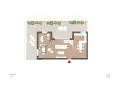 living - Gluck 44 - Living - Dils - Plan d'étage thumbnail - 1