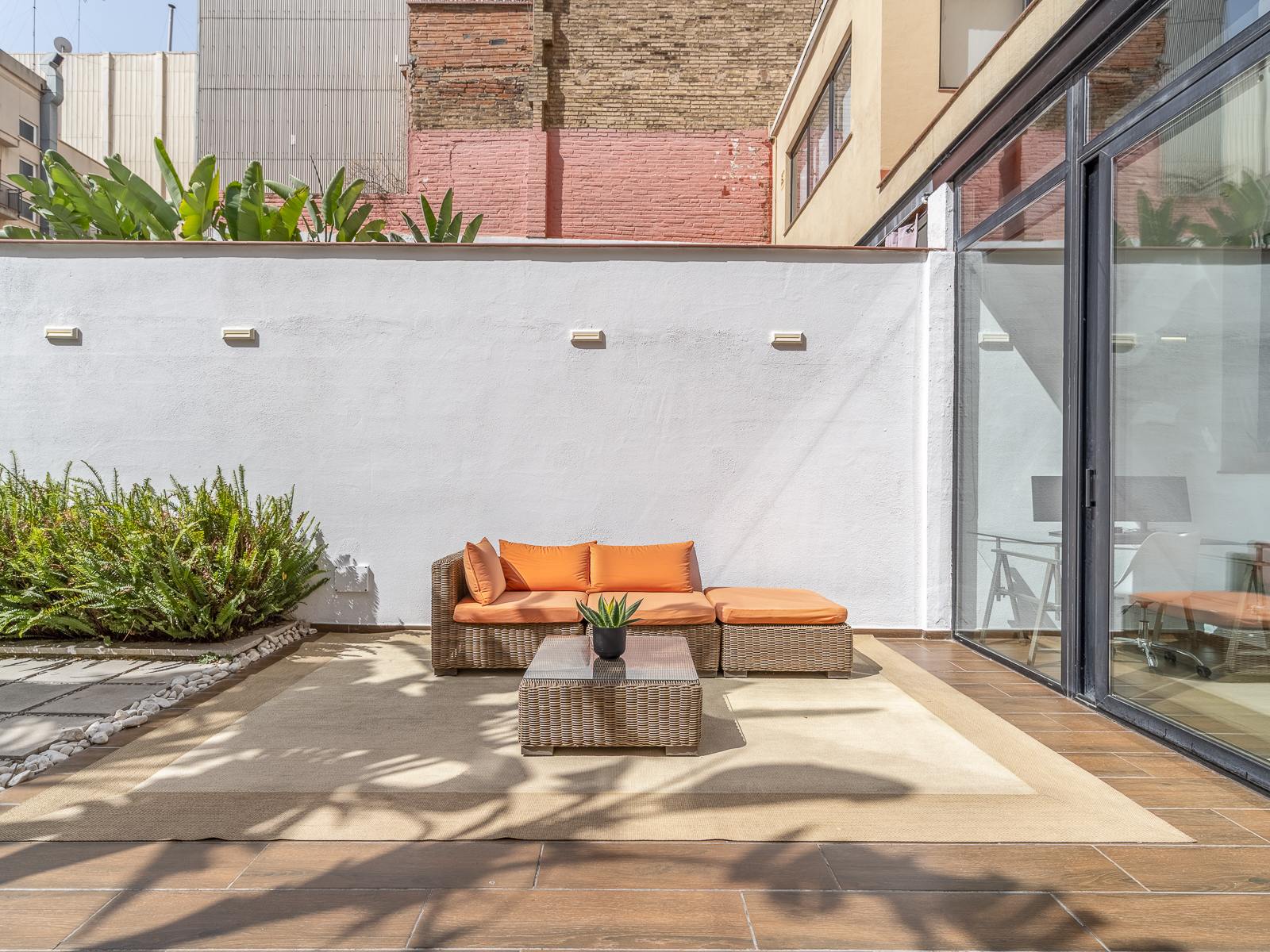 living - Piso de 112m² con 58m² terraza en venta en El Clot - gallery - 9