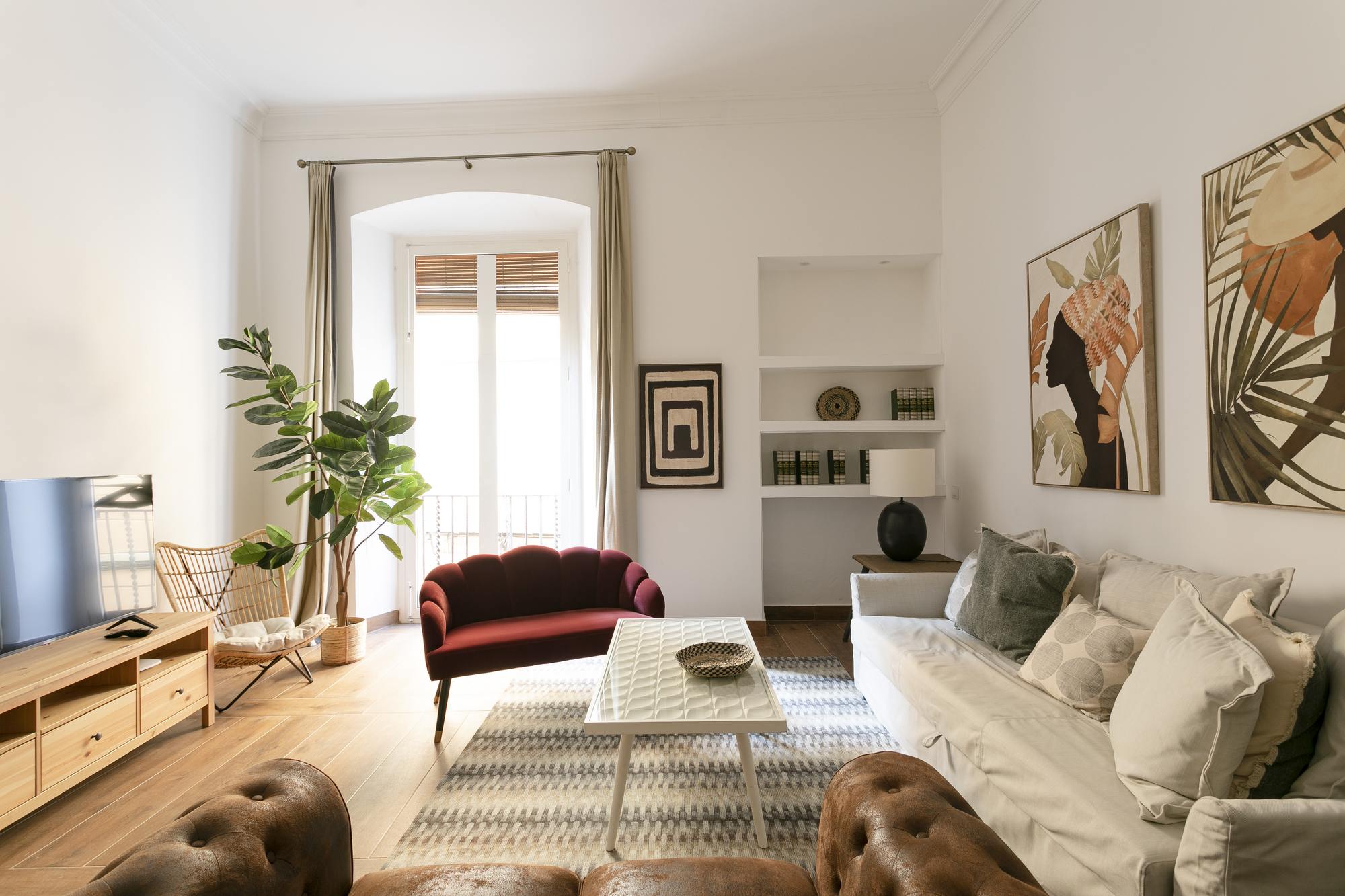 living - Piso de 105m² en venta en Gótico, Barcelona - gallery - 7