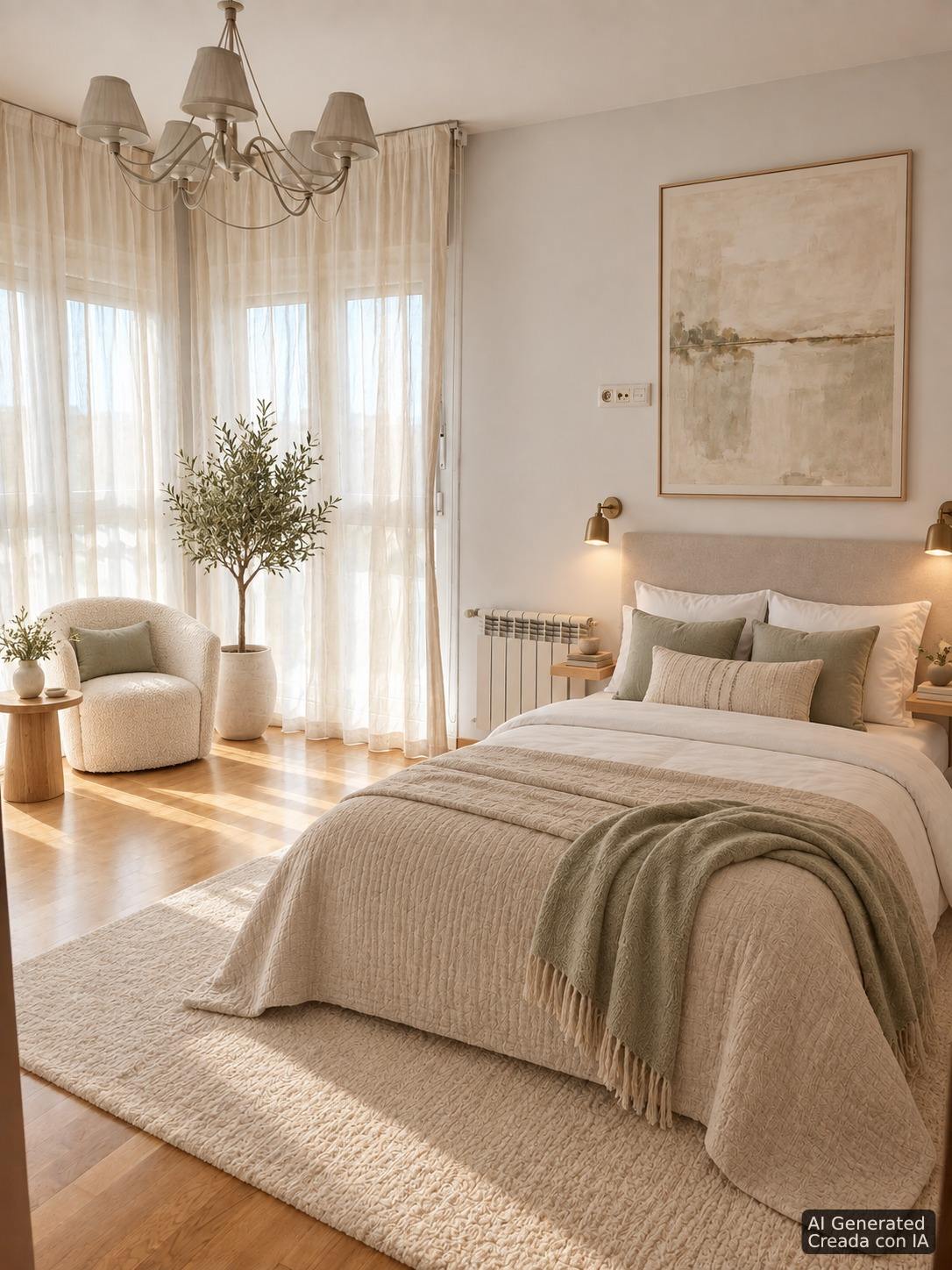 living - 141m² apartment for sale in Sanchinarro, Madrid - gallery - 6