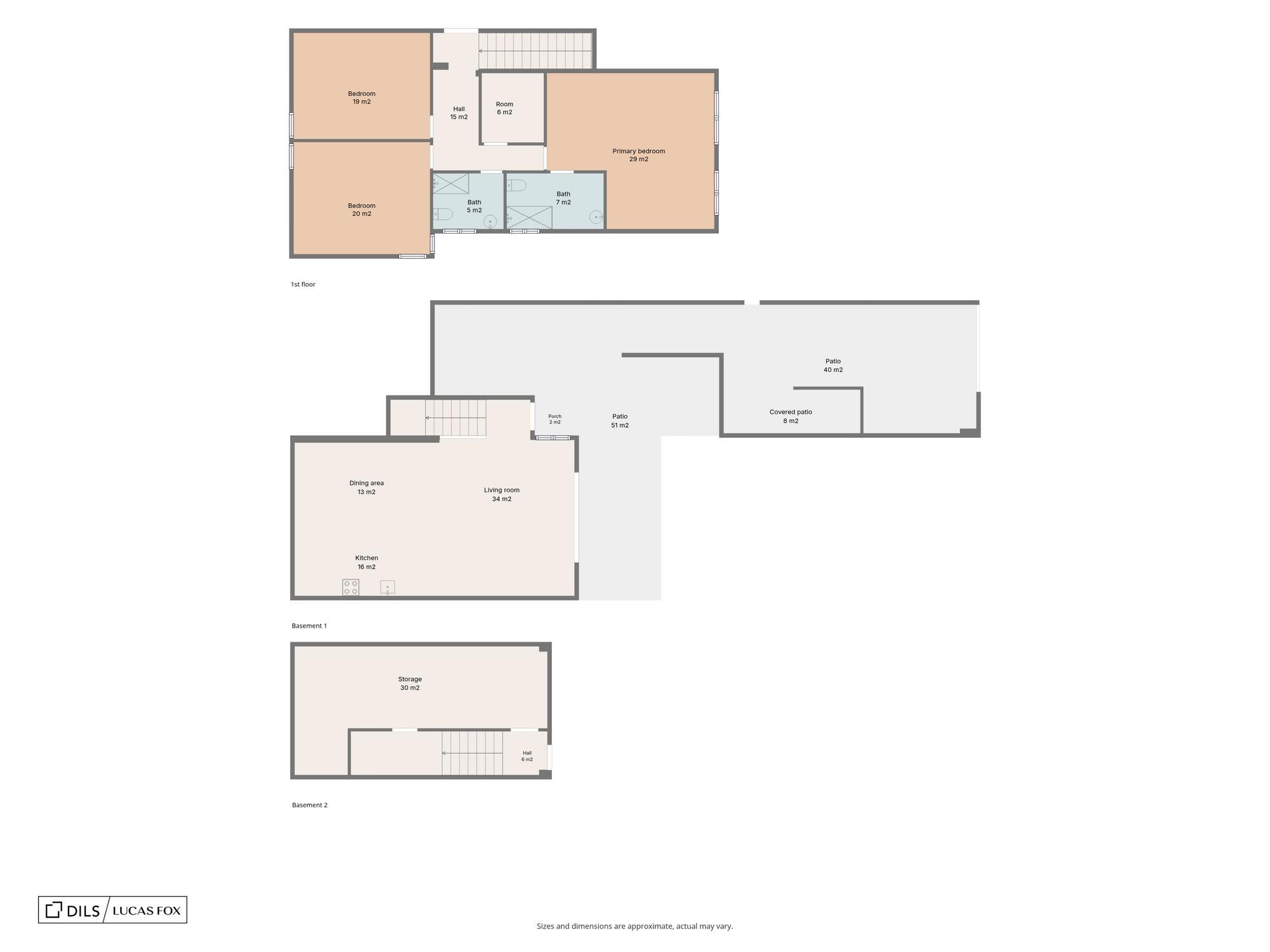 living - 262m² house / villa for sale in Alella, Barcelona - Floor Plan thumbnail - 1