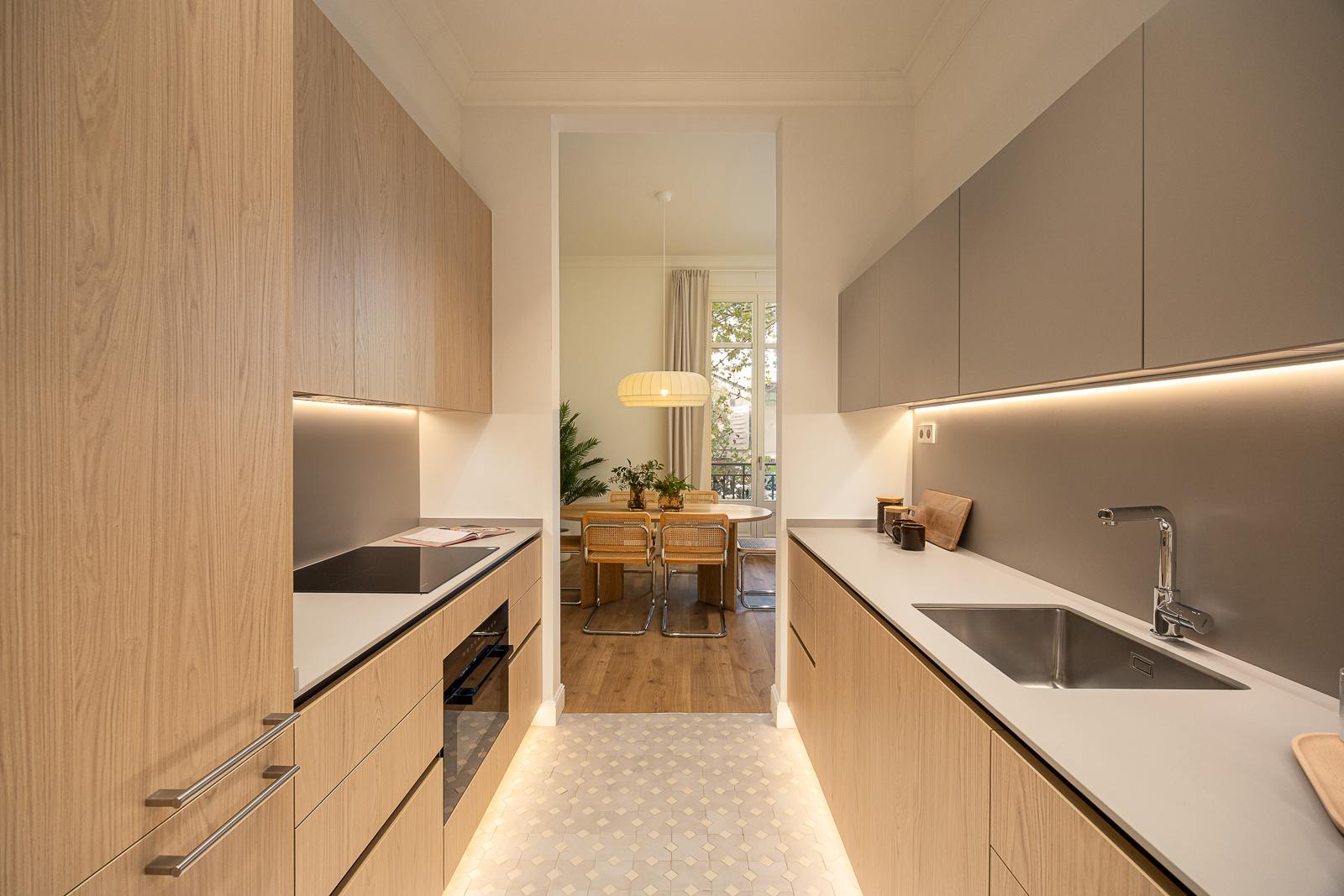 living - 122m² apartment with 17m² terrace for sale in Eixample Left - gallery thumbnail - 6