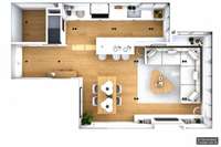 living - Piso de 145m² en venta en Arturo Soria, Madrid - Plano del piso thumbnail - 2