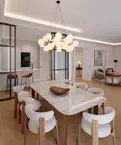 living - Piso de 234m² en venta en Almagro, Madrid - gallery thumbnail - 1