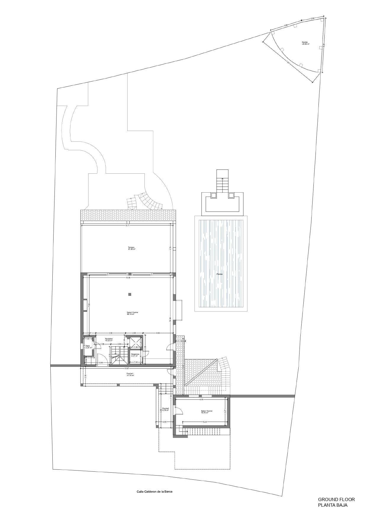 living - 965m² house / villa with 177m² terrace for sale in Nueva Andalucía - Floor Plan thumbnail - 3