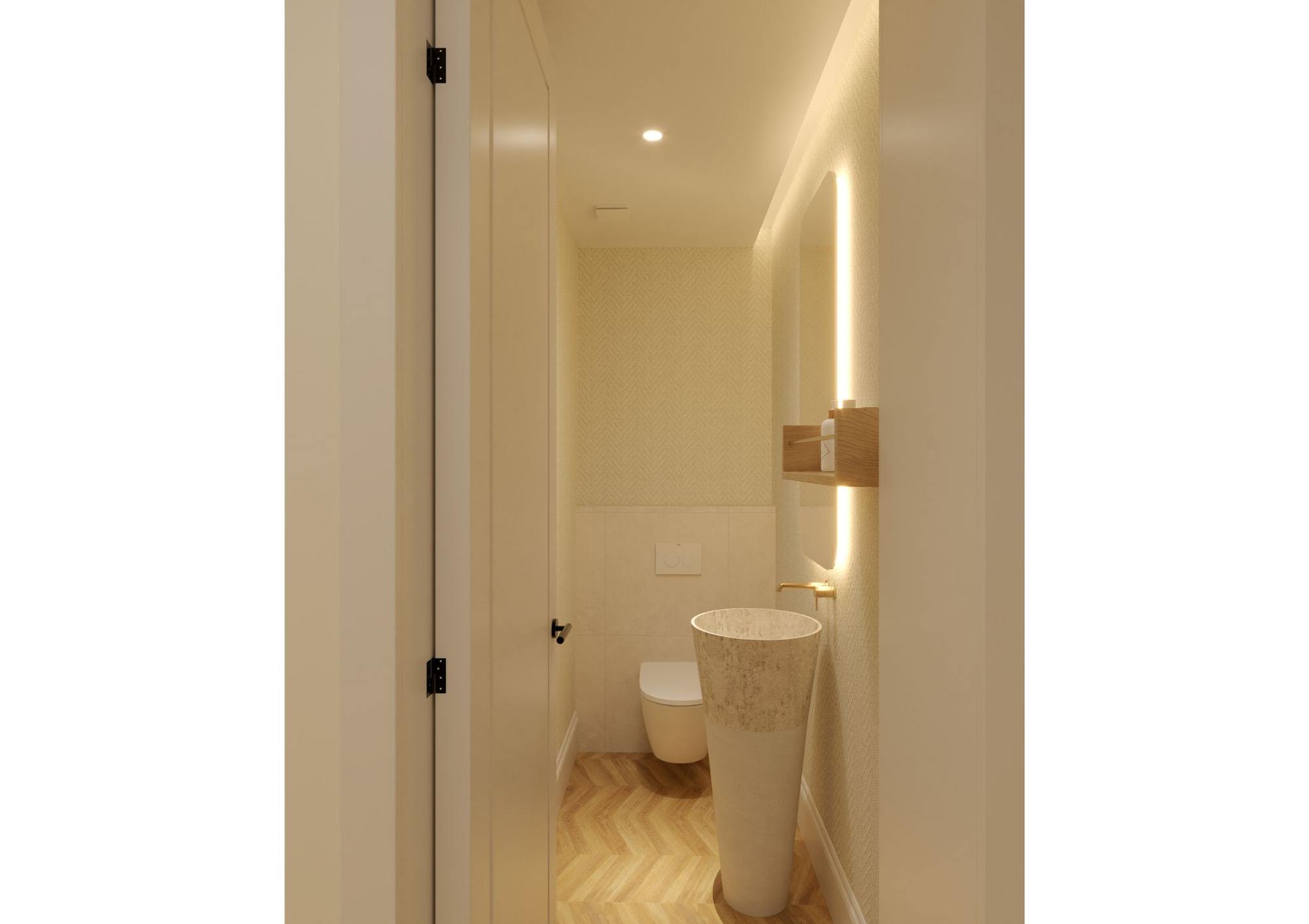 living - 160m² apartment for sale in Almagro, Madrid - gallery thumbnail - 7