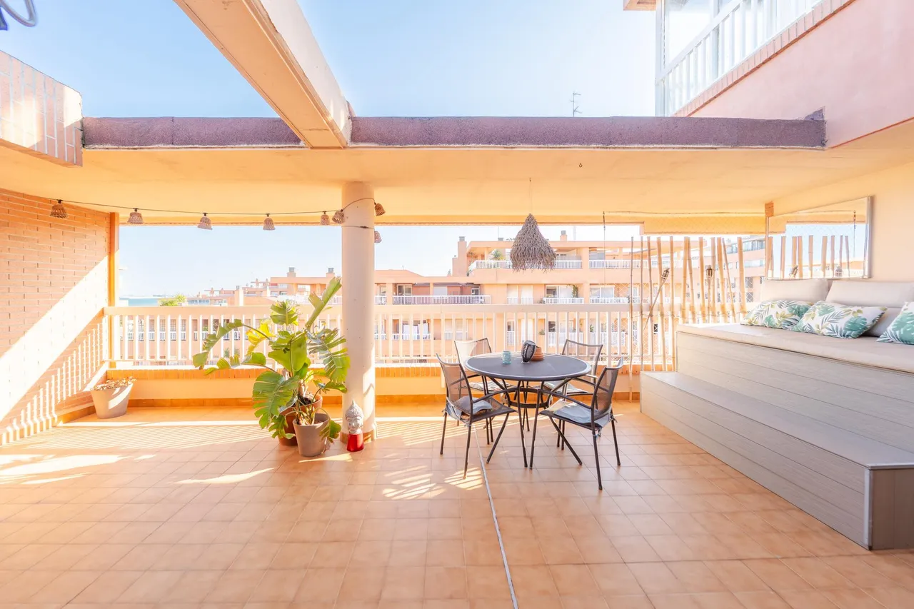 living - Ático de 119m² con 32m² terraza en venta en Patacona / Alboraya - gallery - 8