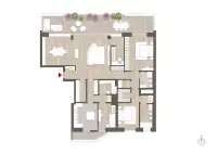 living - Senofonte 2B - Living - Dils - Planimetria thumbnail - 1