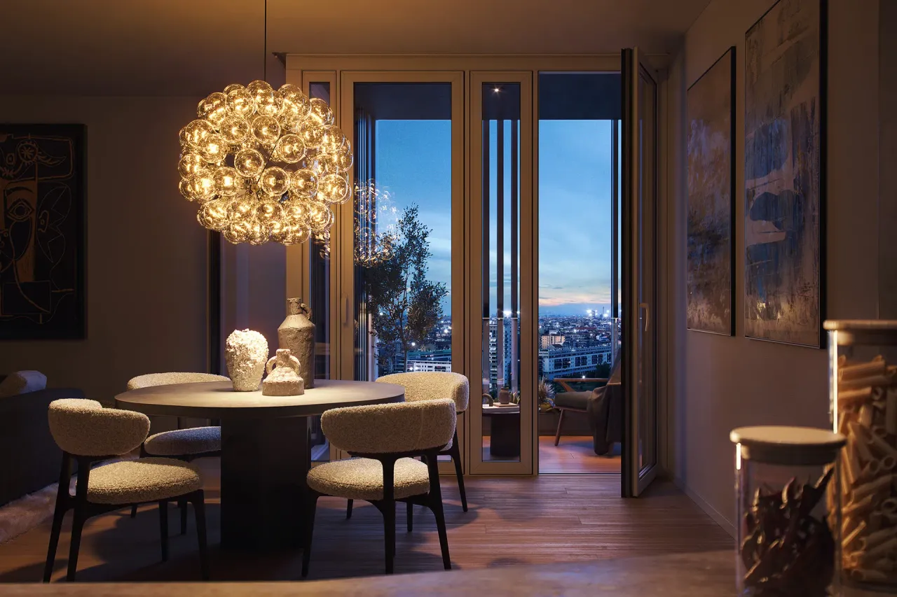 living - Navigli Towers - gallery - 8