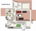 living - Casa / villa de 1,014m² en venta en Torrelodones, Madrid - Plano del piso thumbnail - 2