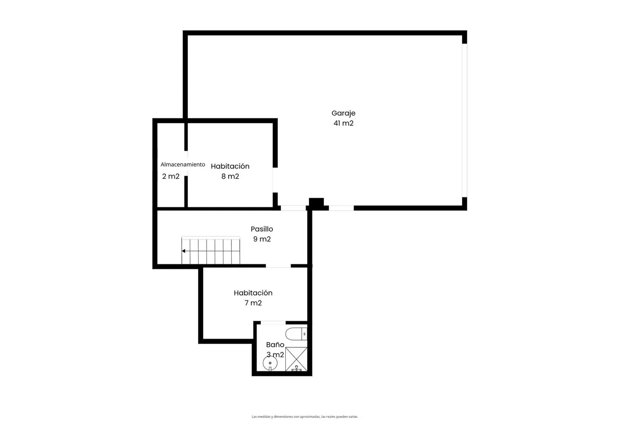 living - Casa / villa de 217m² con 190m² de jardín en venta en Vallpineda - Plano del piso - 1