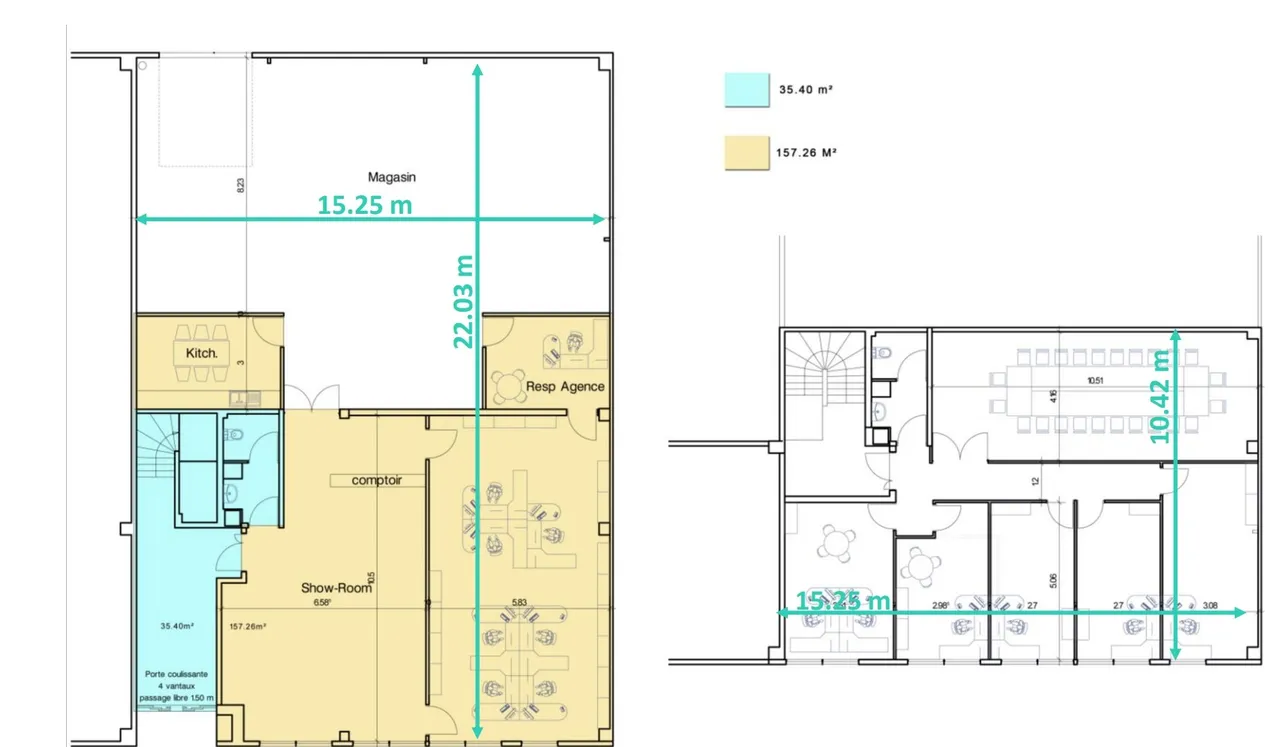 logistics - Activités / Bureaux À Louer - Plan d'étage - 1