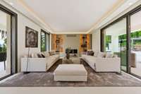 living - 648m² house / villa with 300m² terrace for sale in Nueva Andalucía - gallery thumbnail - 4