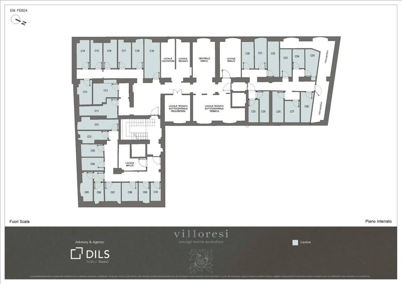 living - Villoresi 11 - Living - Dils - Floor Plan - 2