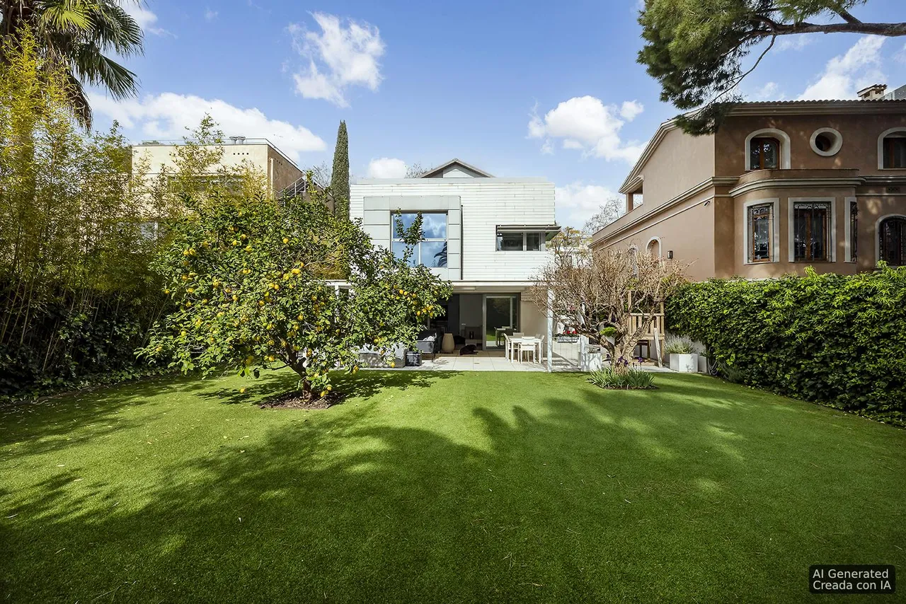 living - Casa / villa de 334m² con 300m² de jardín en venta en Pedralbes - gallery - 4