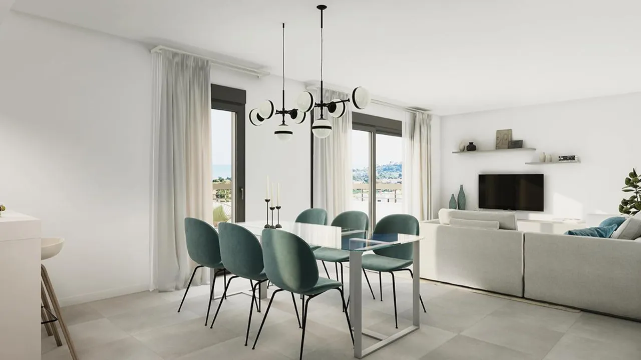 living - Contemporary apartments and penthouses for sale in Sunset Bay Estepona - gallery - 6