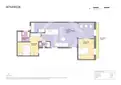 living - 80m² apartment for sale in Gótico, Barcelona - Floor Plan thumbnail - 1