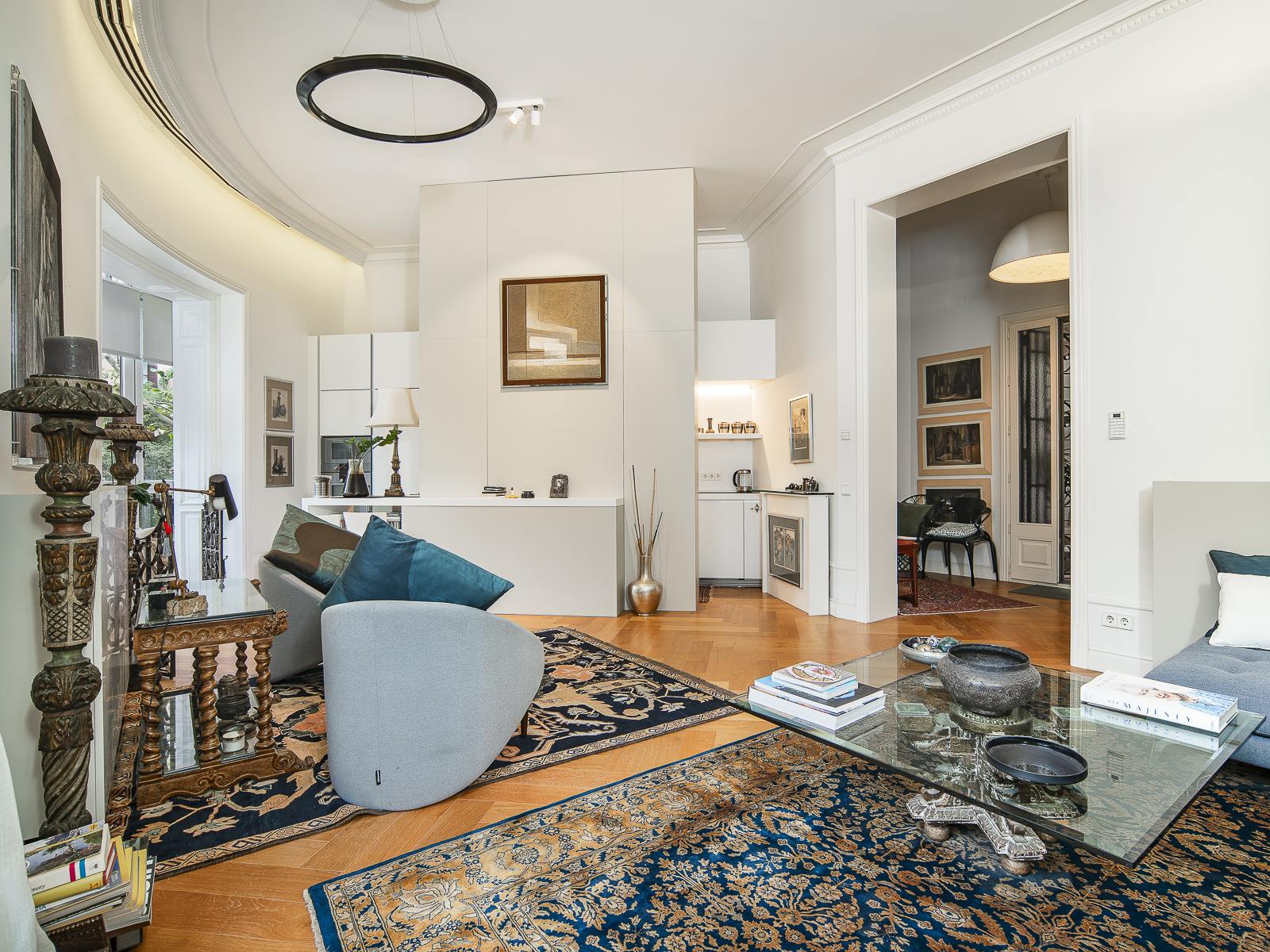 living - 134m² apartment with 26m² terrace for sale in Eixample Right - gallery - 8