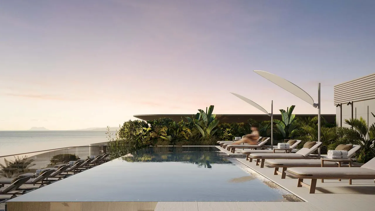 living - Contemporary sea-front homes in Estepona with panoramic Mediterranean views, rooftop infinity pool, wellness spa and concierge services. - gallery - 8