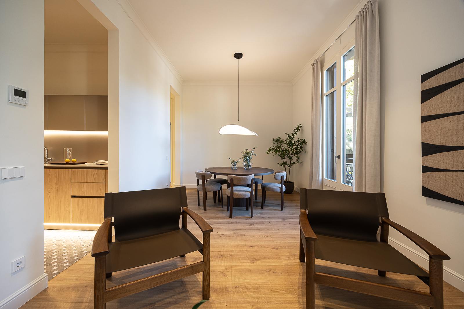 living - 119m² apartment with 17m² terrace for sale in Eixample Left - gallery thumbnail - 3