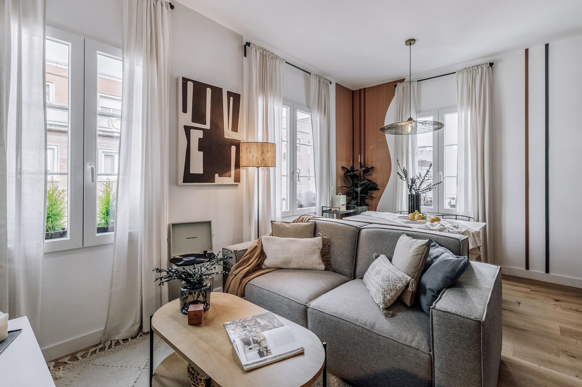 living - Piso de 54m² en venta en Goya, Madrid - gallery thumbnail - 2