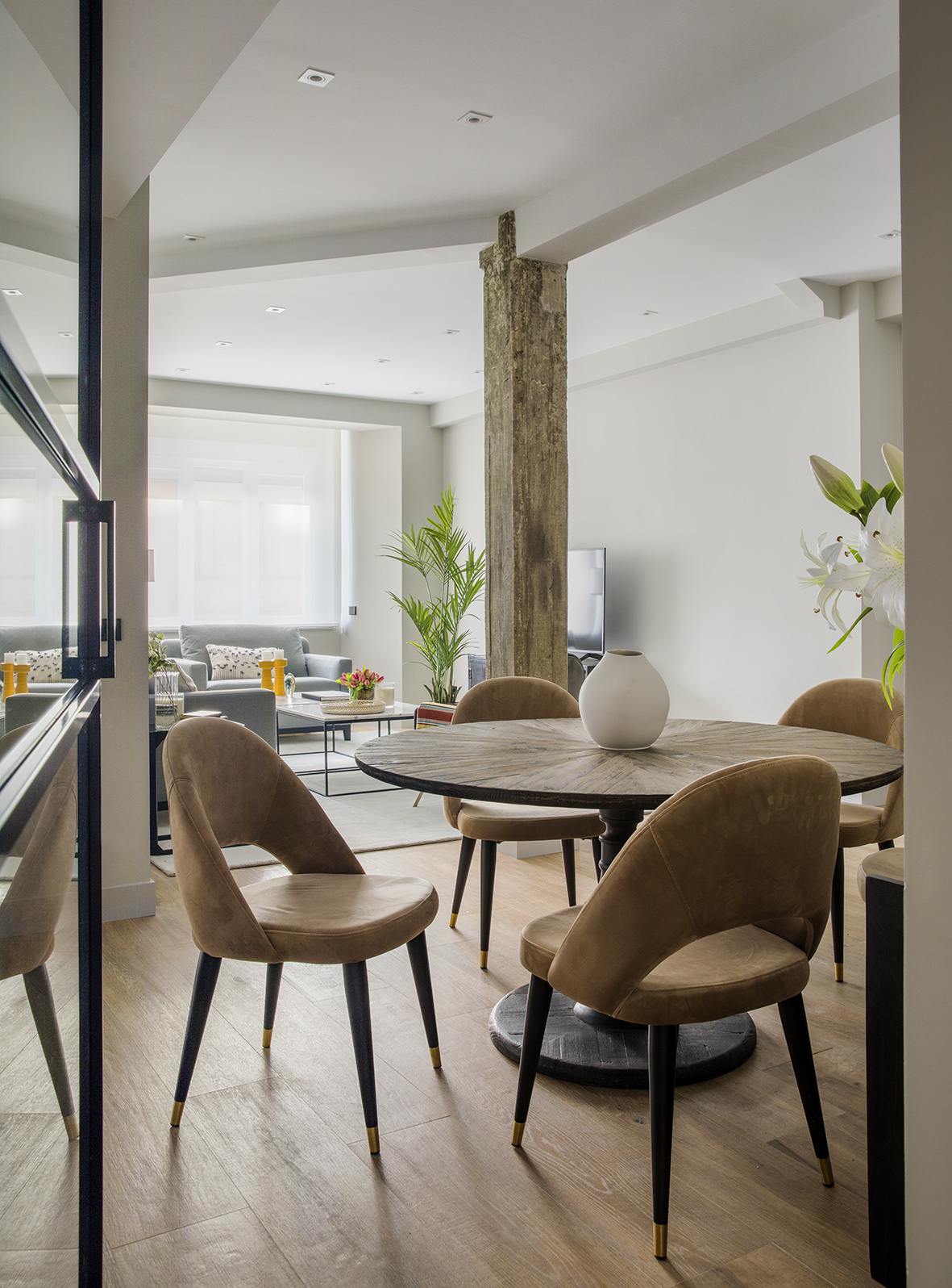 living - 140m² apartment for sale in Recoletos, Madrid - gallery - 3