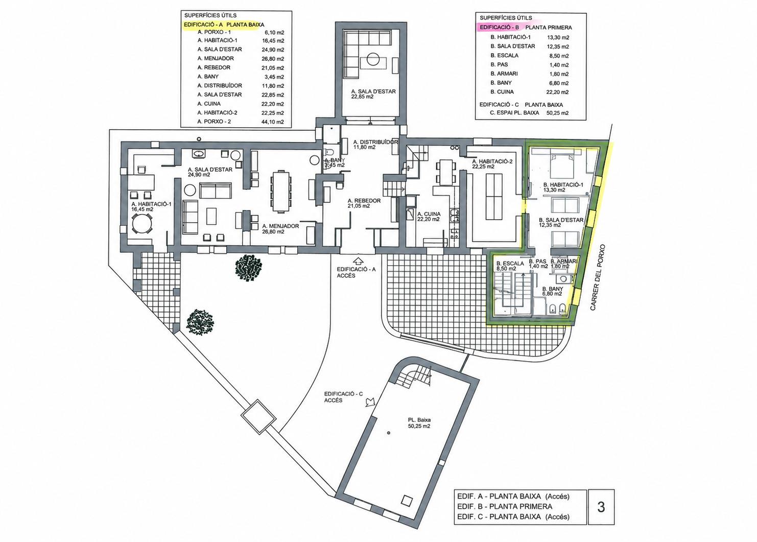 living - 904m² country house for sale in Alt Empordà, Girona - Floor Plan thumbnail - 2