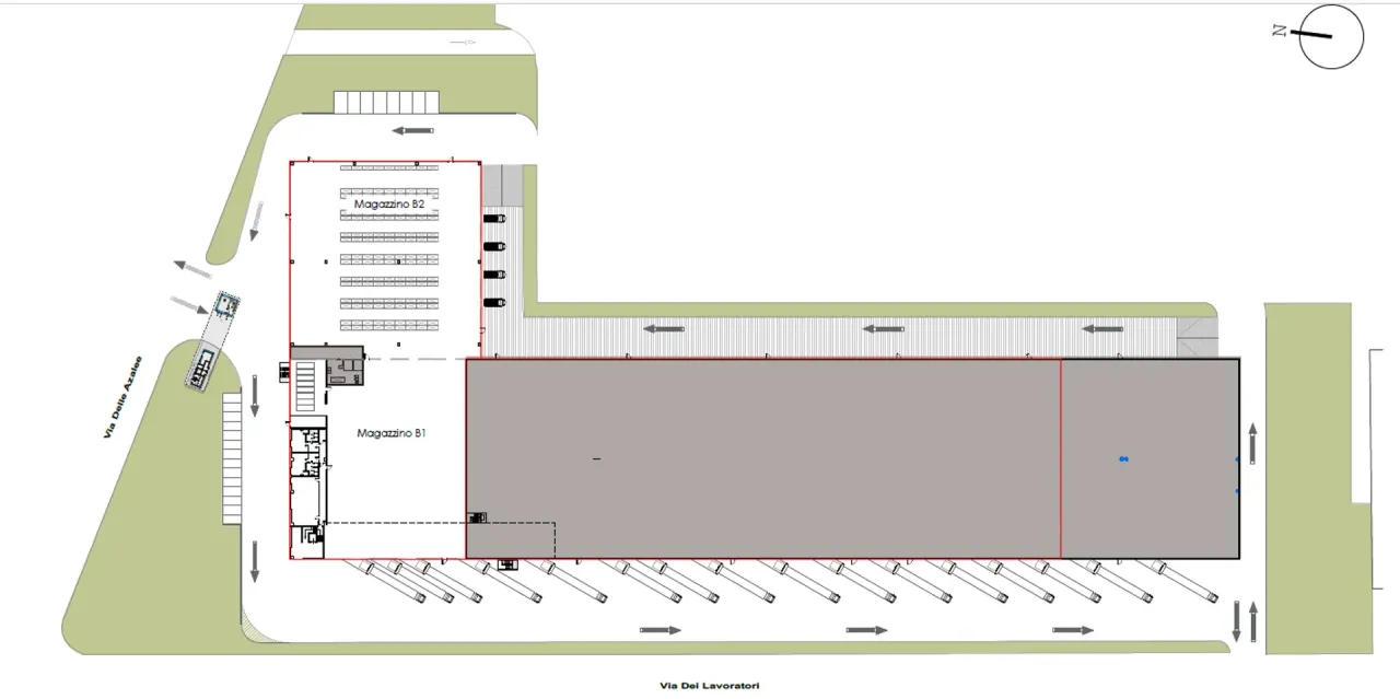 logistics - Milano Sud - Logistica - Dils - Planimetria - 1