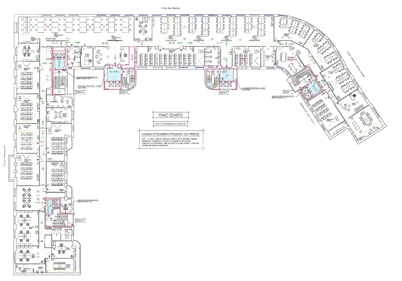 office - Piazza San Babila 1-3 - Office - Dils - Floor Plan - 1