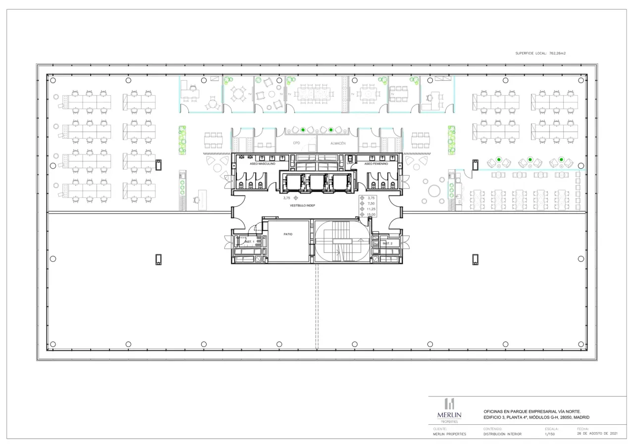 office - Campus Via Norte - Uffici - Dils - Planimetria - 7