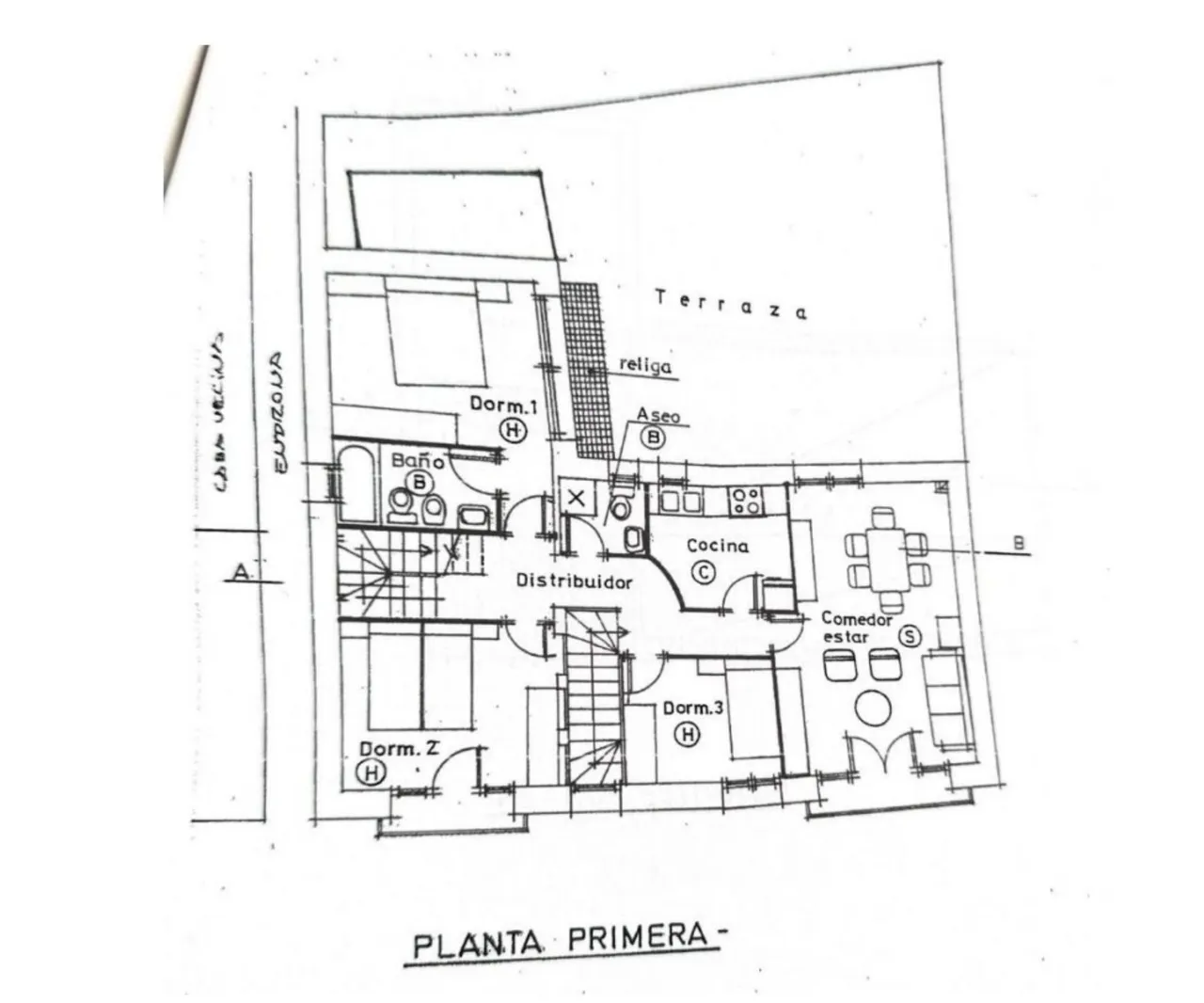 living - 249m² house / villa for sale in Begur Town, Costa Brava - Floor Plan - 2