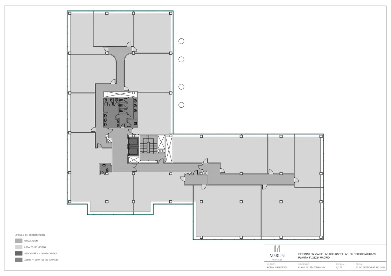 office - Ática - VI - Oficinas - Dils - Plano del piso - 9