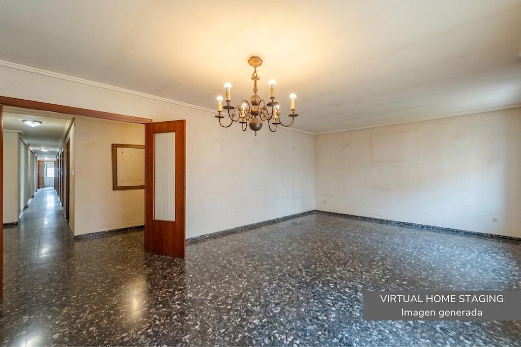 living - Piso de 169m² en venta en Gran Vía, Valencia - gallery - 4