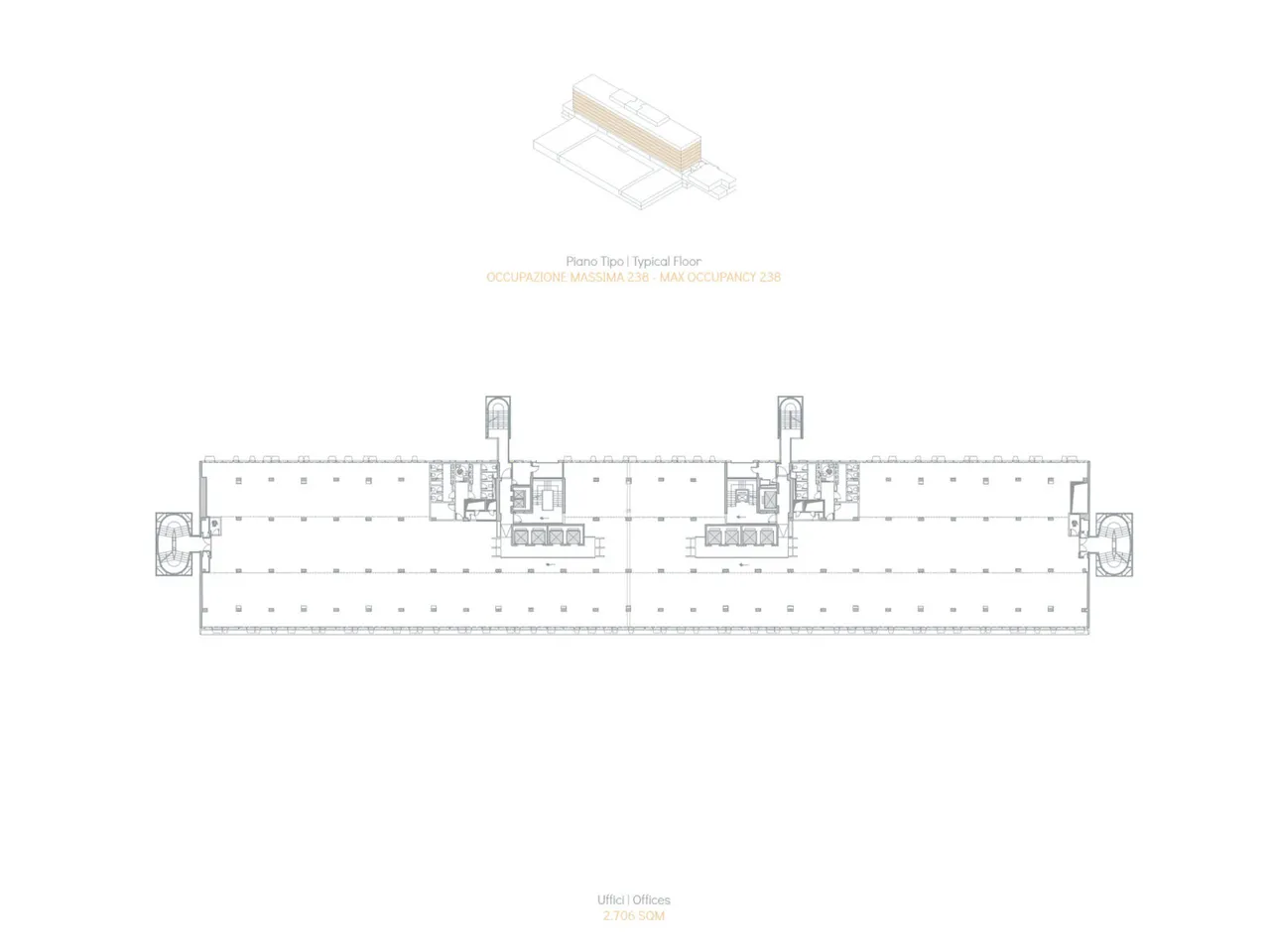 office - Tupini Lake Building - Office - Dils - Verdiepingsplan - 5