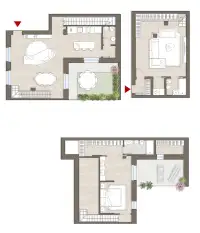 living - Zumbini 39 - Living - Dils - Plan d'étage thumbnail - 1