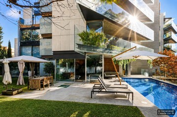 living - 560m² apartment with 300m² garden for sale in Conde de Orgaz and Piovera - featured