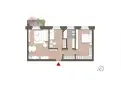 living - Via Caracciolo n. 89 Milano - Living - Dils - Floor Plan thumbnail - 1