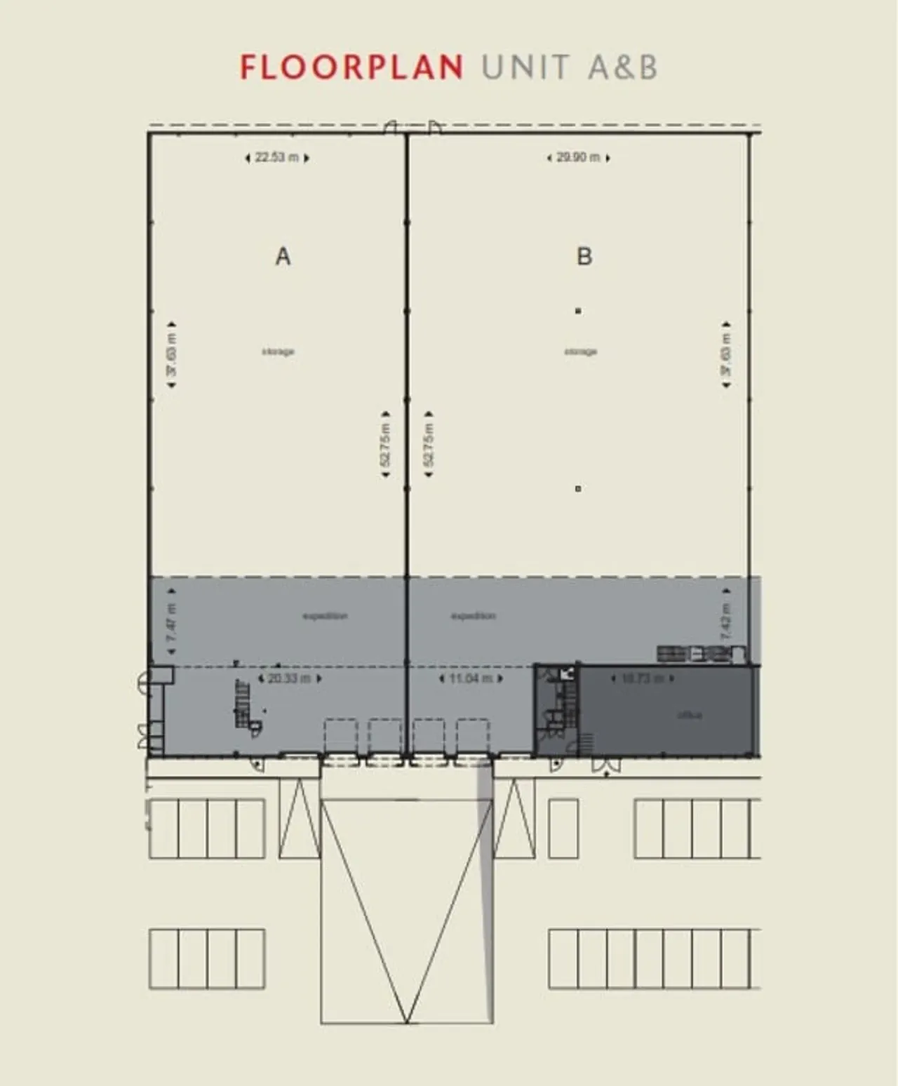 logistics - Rijnlanderweg 766-A - Logistica - Dils - Planimetria - 1
