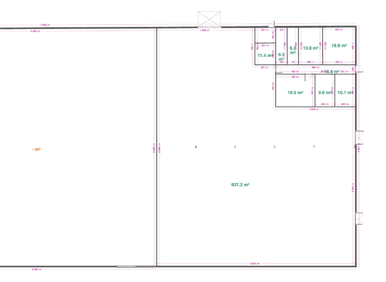 retail - Business Premises For Rent - Verdiepingsplan - 1