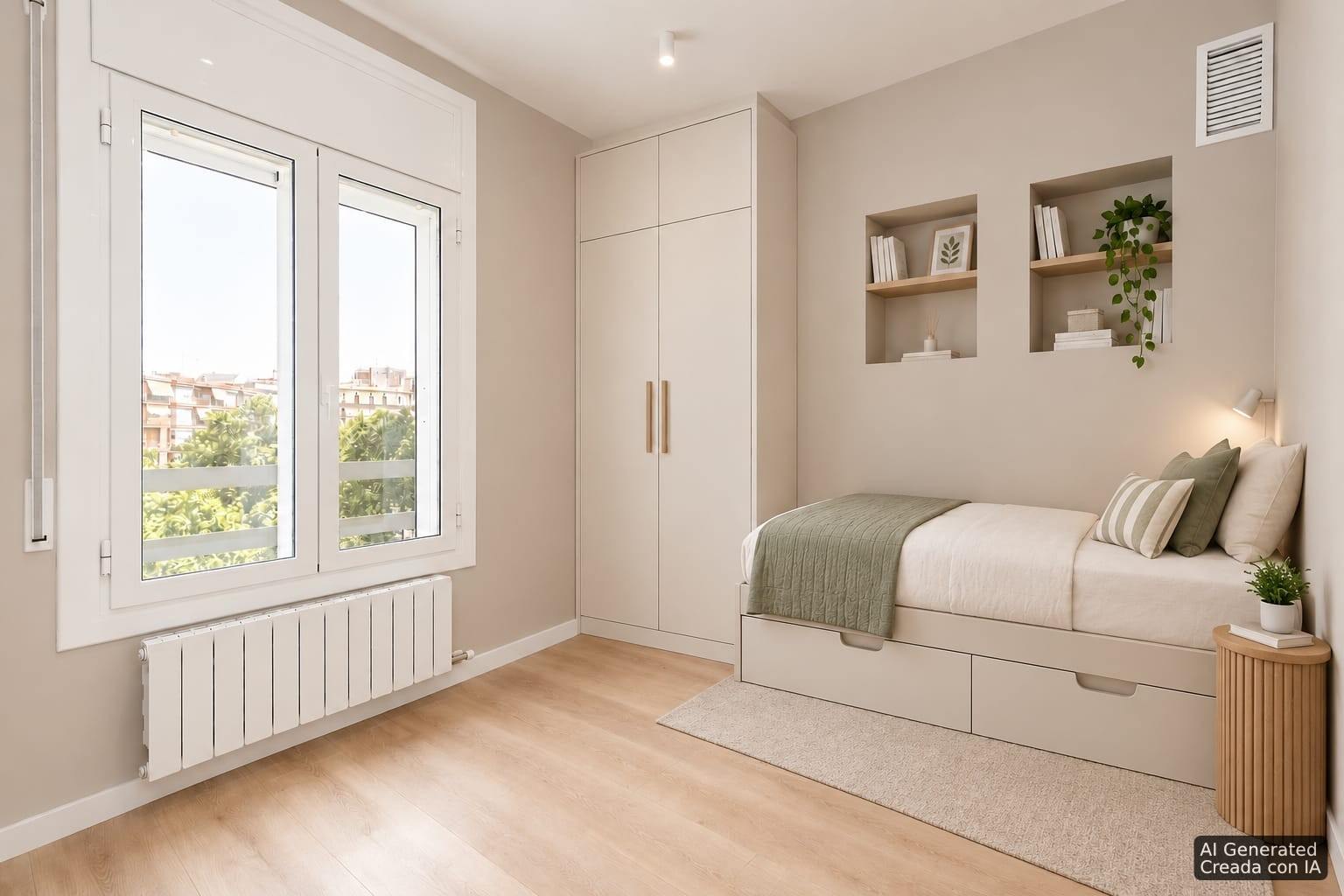 living - 100m² apartment with 6m² terrace for sale in Eixample Right - gallery thumbnail - 5