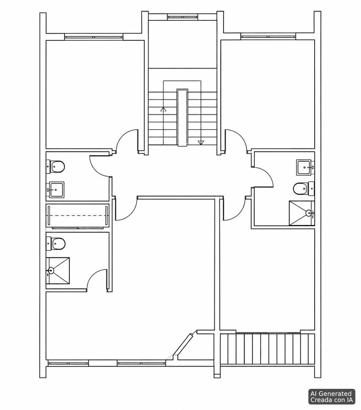 living - 350m² house / villa with 50m² garden for sale in Majadahonda - Floor Plan - 3