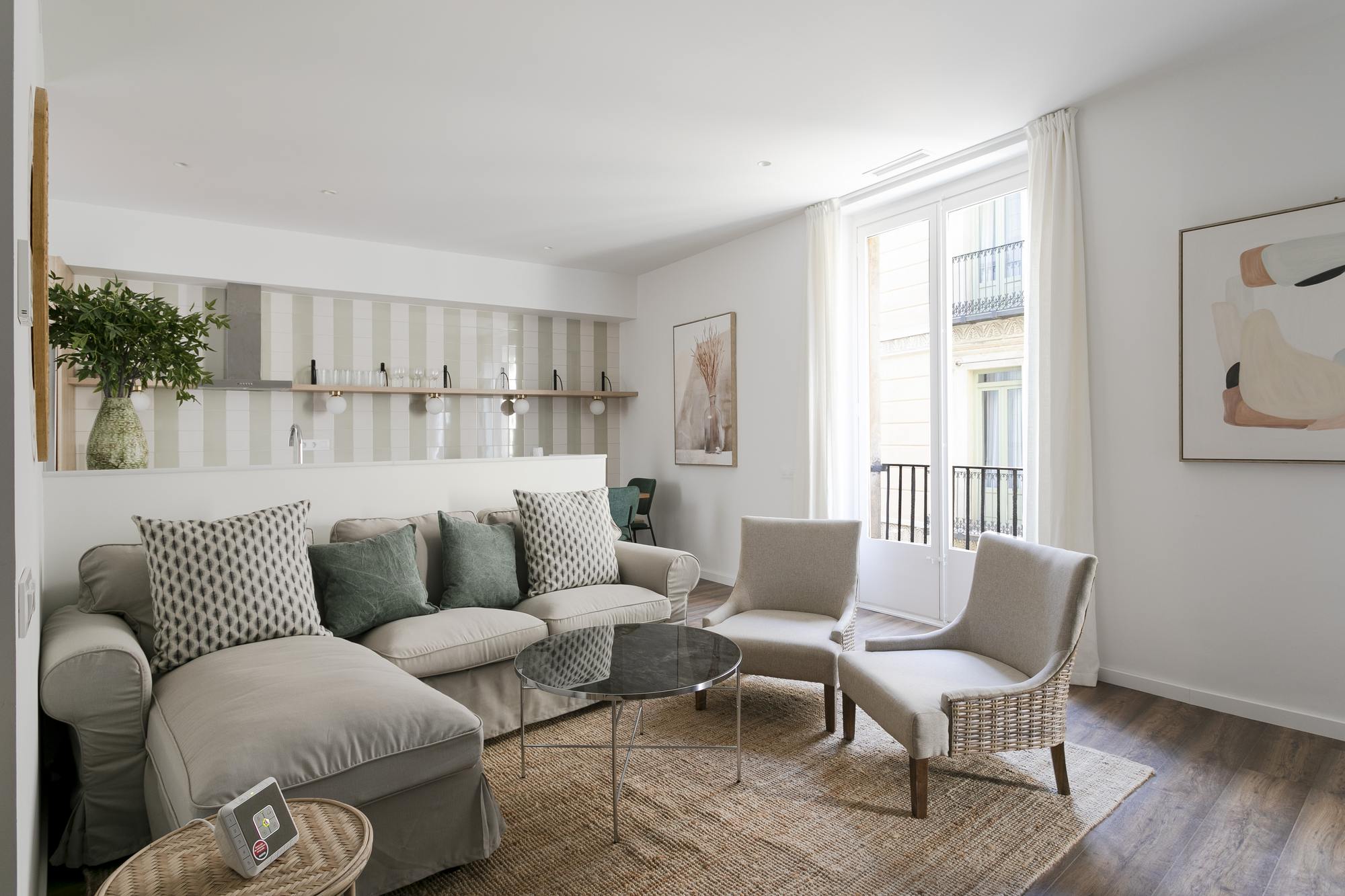 living - 84m² apartment with 15m² terrace for sale in Gótico - gallery - 2