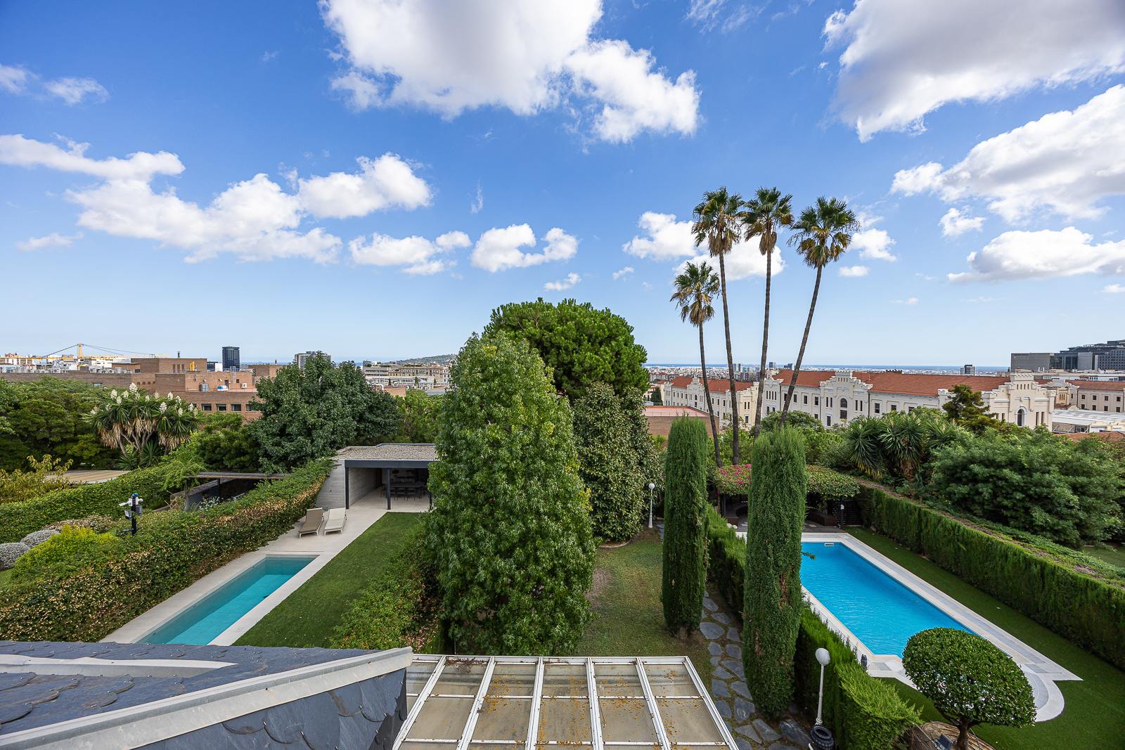 living - 592m² house / villa with 489m² garden for sale in Pedralbes - gallery - 2