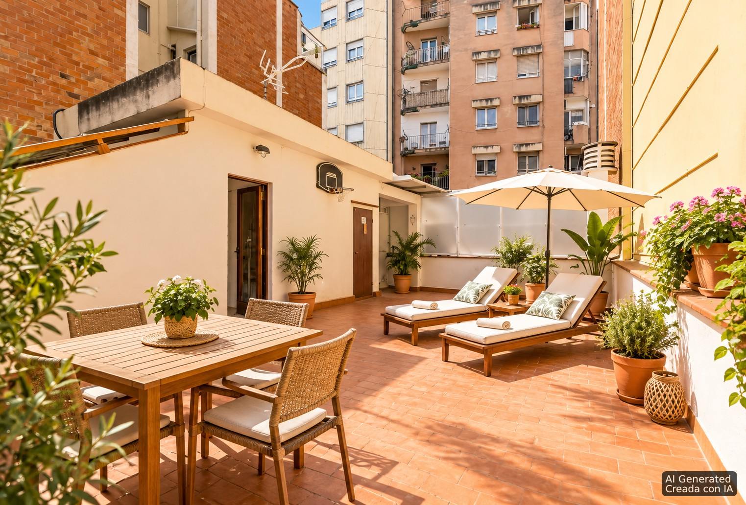 living - 61m² apartment with 50m² terrace for sale in Sant Gervasi - Galvany - gallery thumbnail - 2