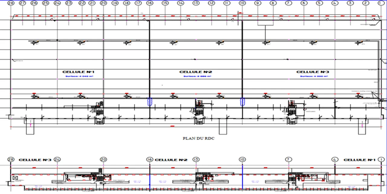 logistics - Logistics Warehouse For Rent - Planimetria - 1