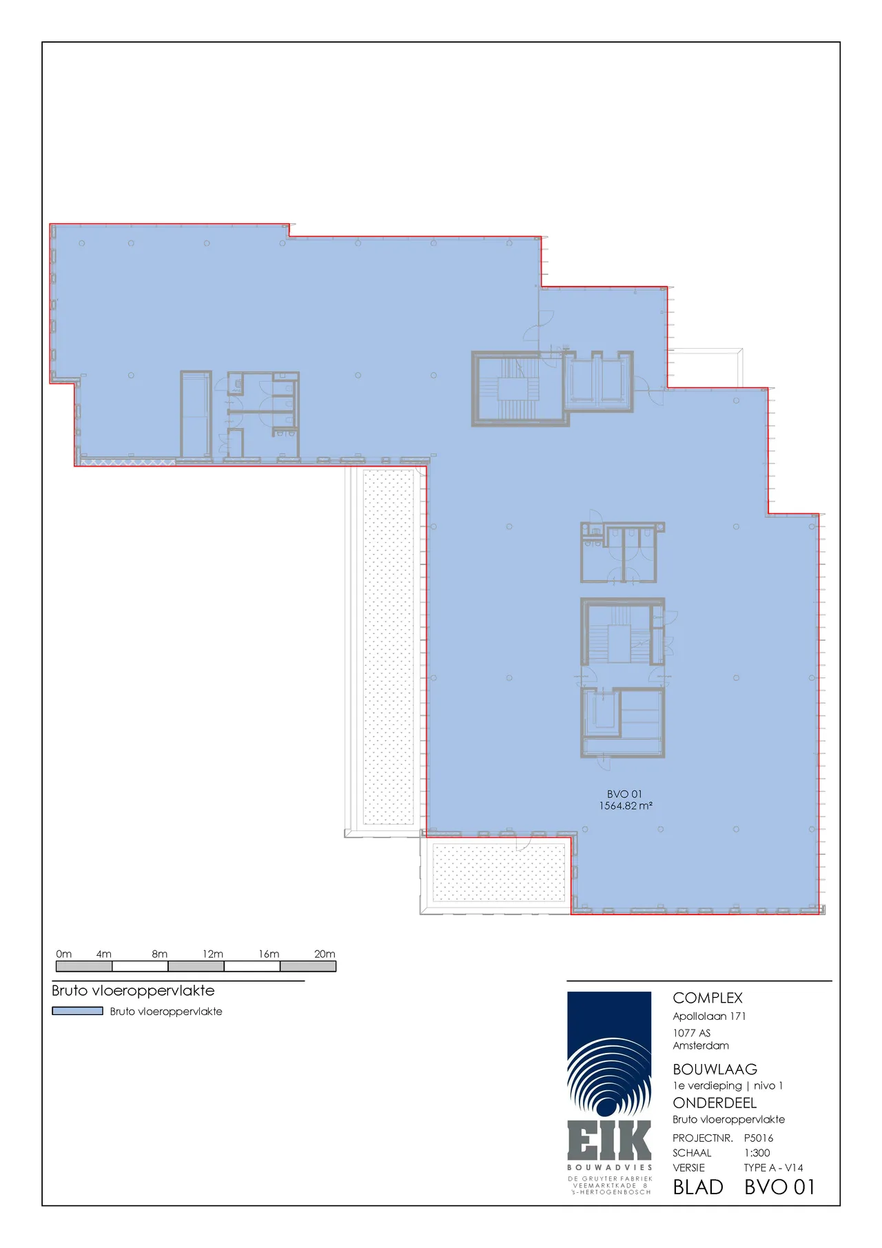 office - Apollolaan 171 - Office - Dils - Plan d'étage - 15