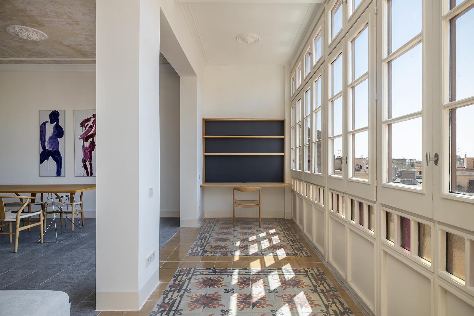 living - Piso de 184m² con 12m² terraza en venta en Eixample Derecho - gallery - 7