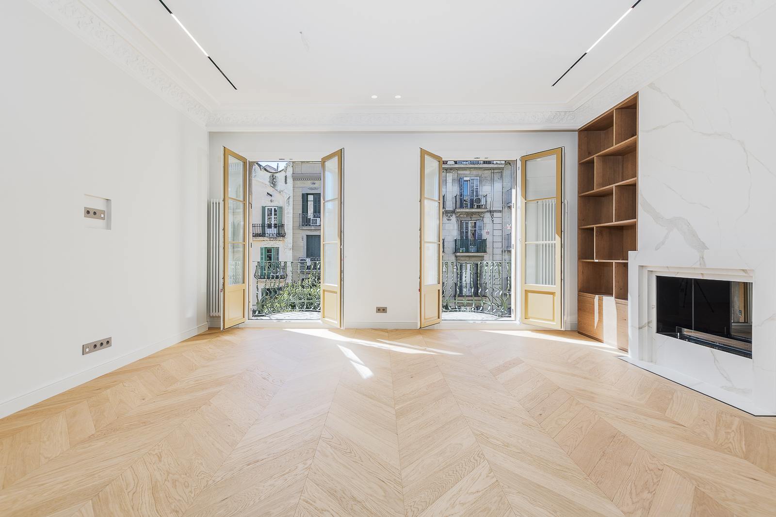 living - Piso de 127m² en venta en Eixample Izquierdo, Barcelona - featured