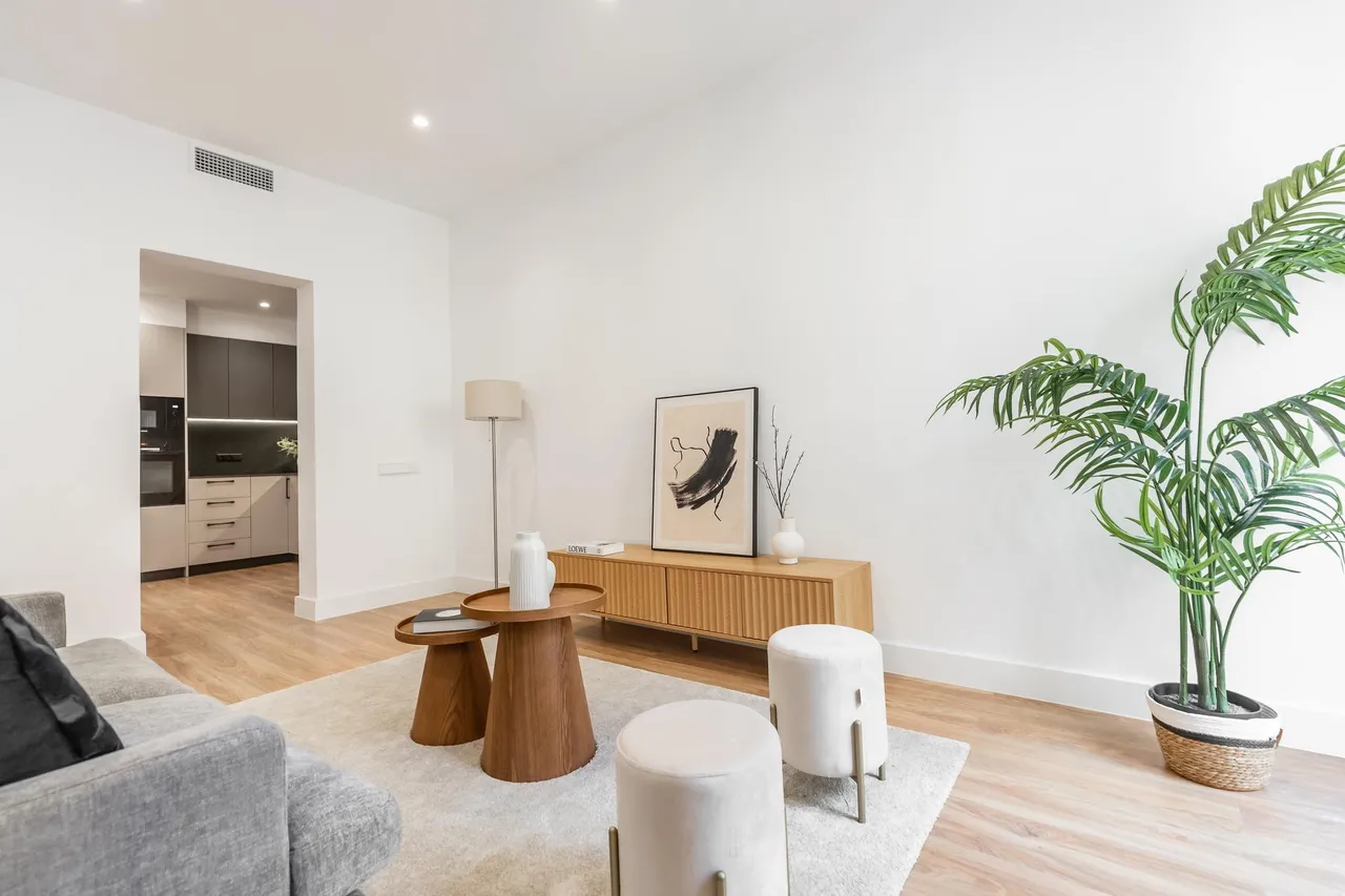 living - Piso de 114m² en venta en Palacio, Madrid - gallery - 6